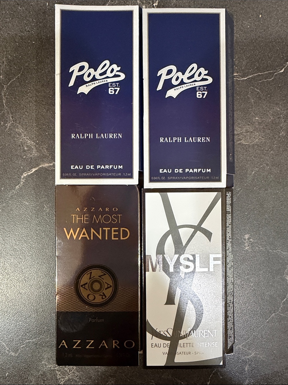 Men’s luxury bundle: Azzaro, Yves Saint Laurent, Ralph Lauren